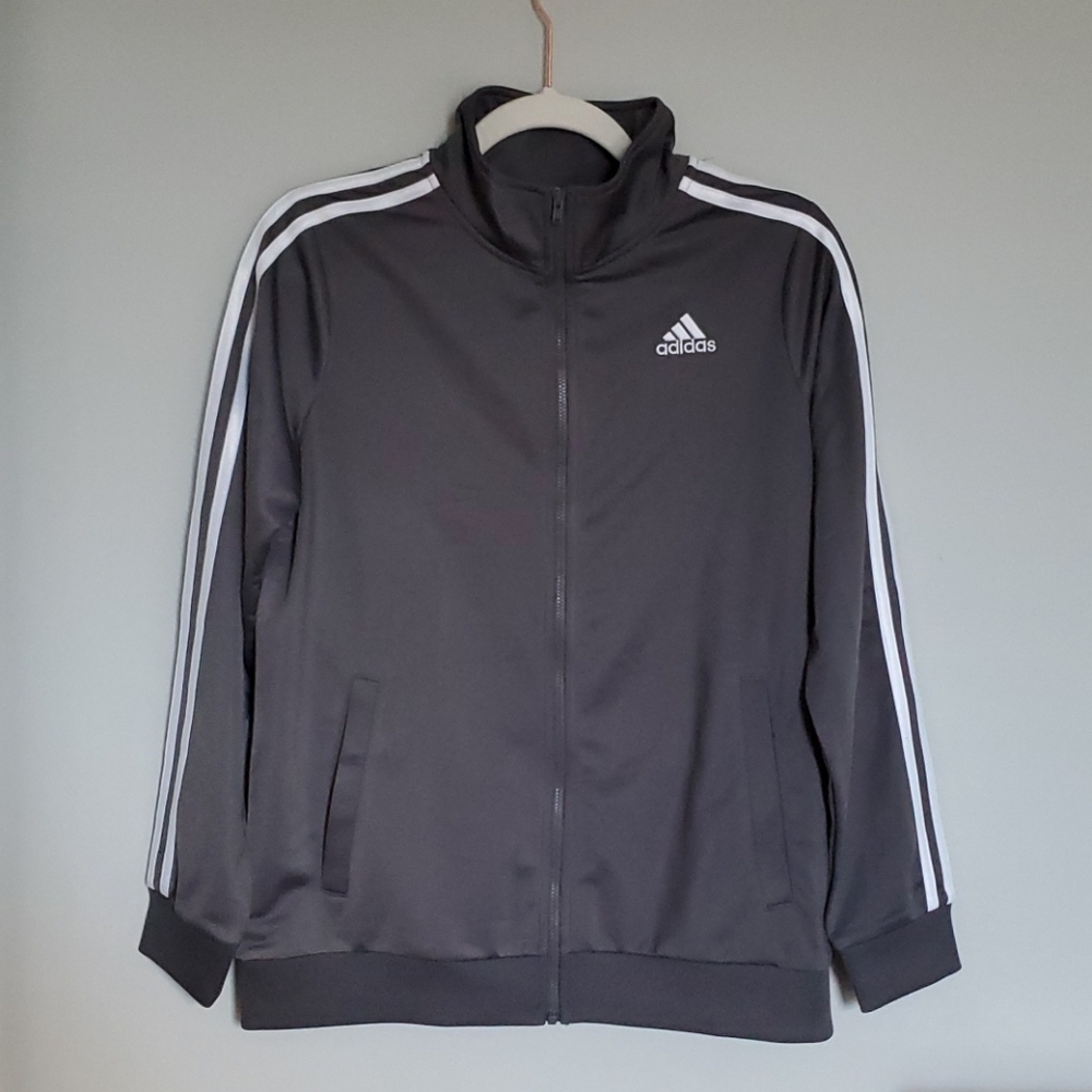 Adidas grey sports jacket